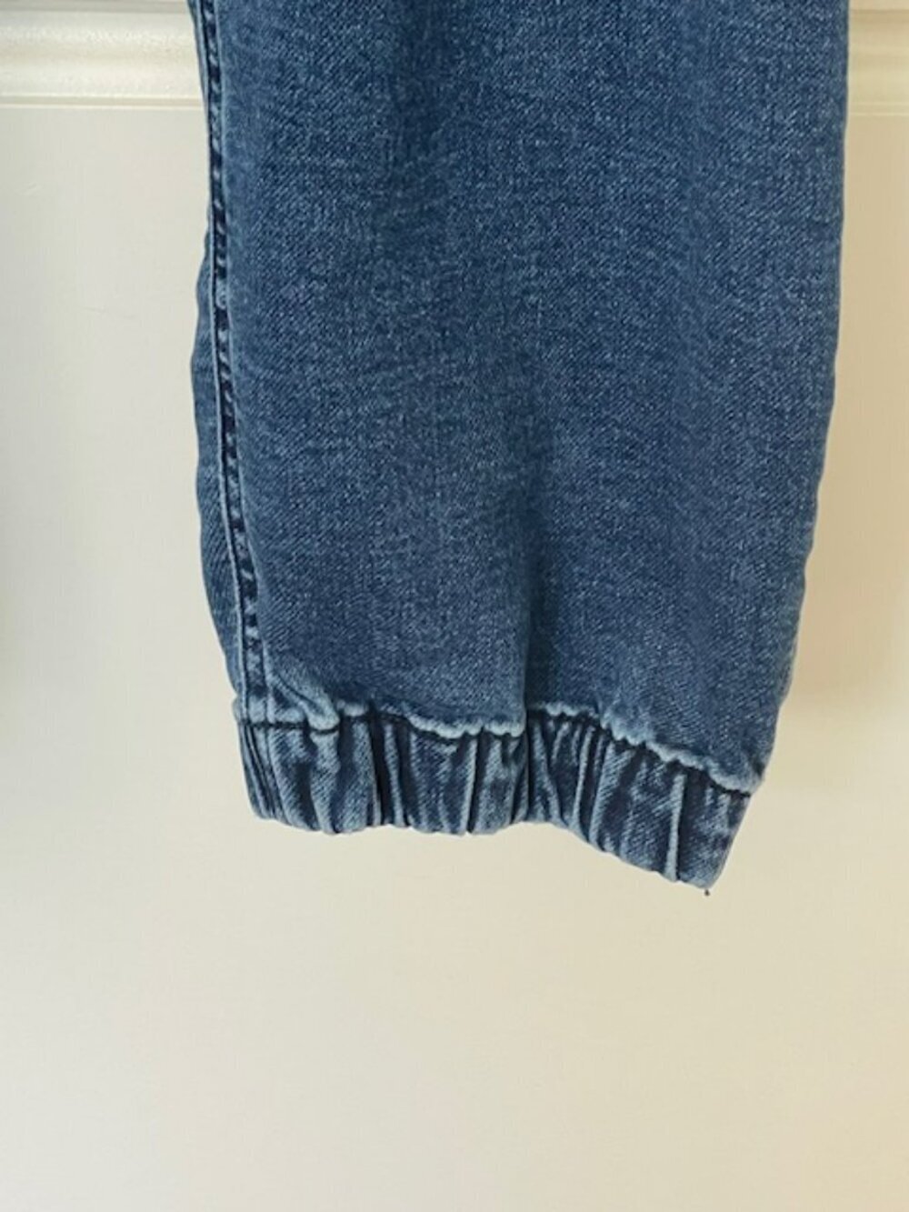 J. Crew Factory Denim Utility Jogger SweatPant Jeans in Signature Stretch 34 Pet - Picture 4 of 10